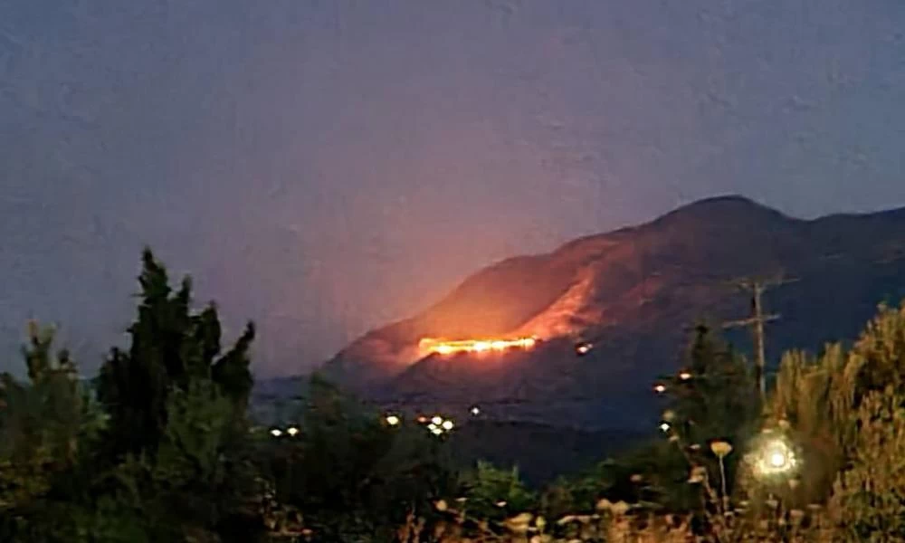 Φωτιά στην Κρήτη: Κινδύνευσαν σπίτια στις Ασίτες